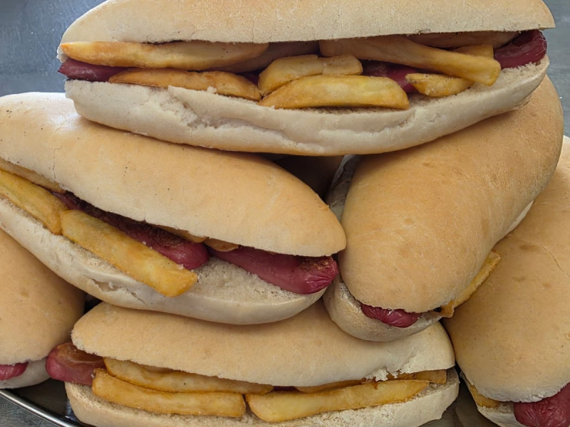 Panino Wurstel e Patate