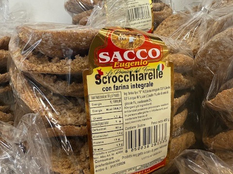 Scrocchiarelle con farina  integrale